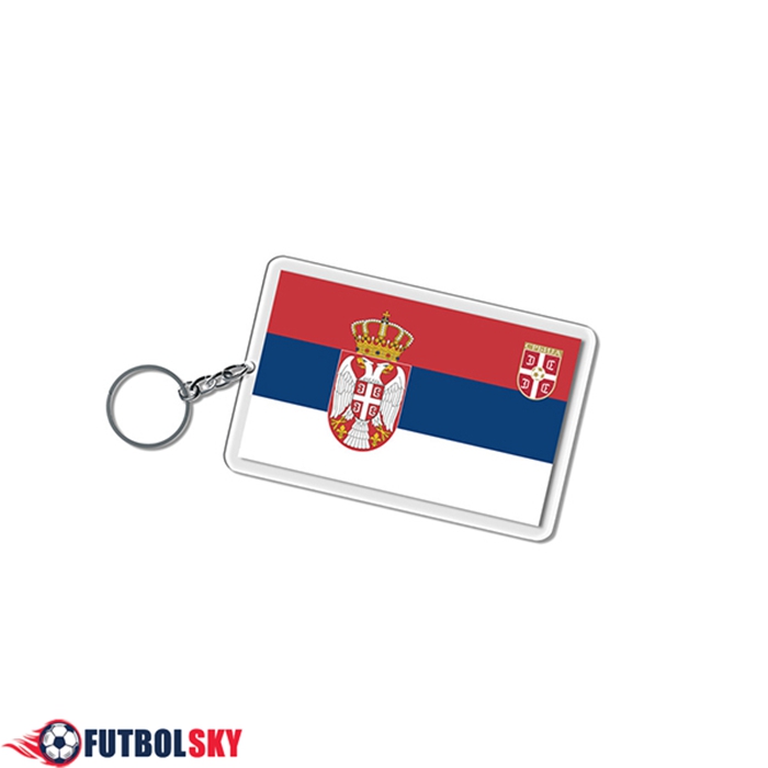 Nueva Titular de la clave Carré Copa Del Mundo 2022 Serbia Rojo/Blanco/Azul
