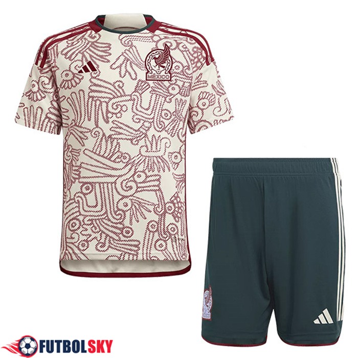 Camisetas De Futbol México Ninos Segunda Copa Del Mundo 2022