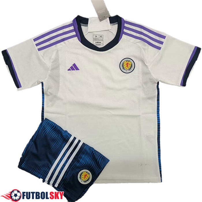 Camisetas De Futbol Escocia Ninos Segunda Copa Del Mundo 2022