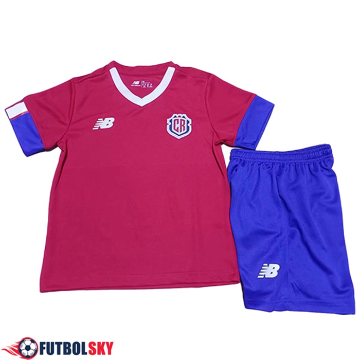 Camisetas De Futbol Costa Rica Ninos Primera Copa Del Mundo 2022