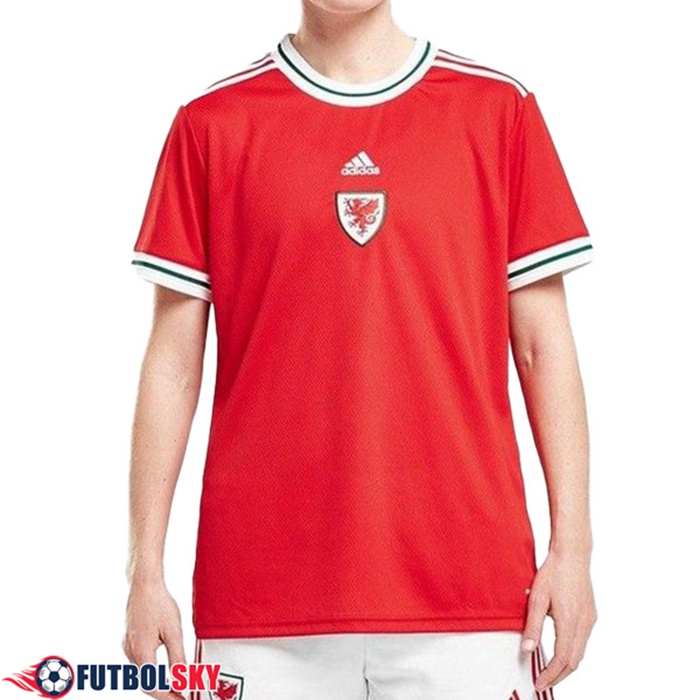 Camisetas De Futbol Gales Mujer Primera Copa Del Mundo 2022
