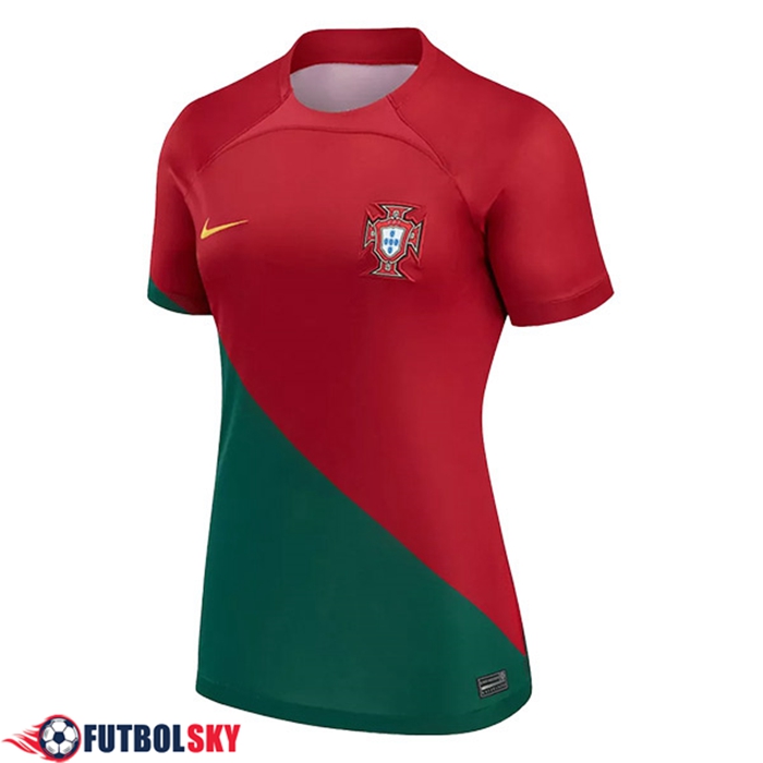 Camisetas De Futbol Portugal Mujer Primera Copa Del Mundo 2022