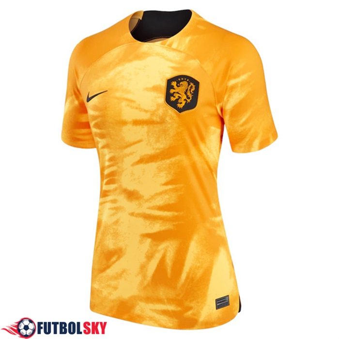 Camisetas De Futbol Países Bajos Mujer Primera Copa Del Mundo 2022