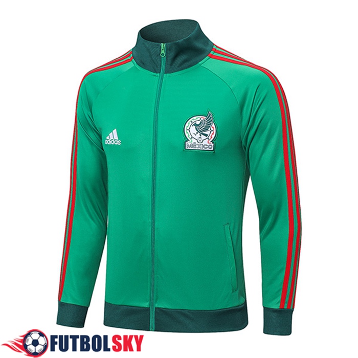 Chaquetas Futbol México Verde 2022/2023