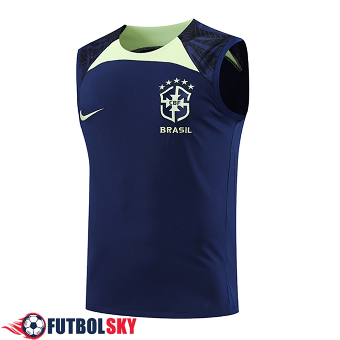Chalecos De Futbol Brasil Azul marino 2022/2023