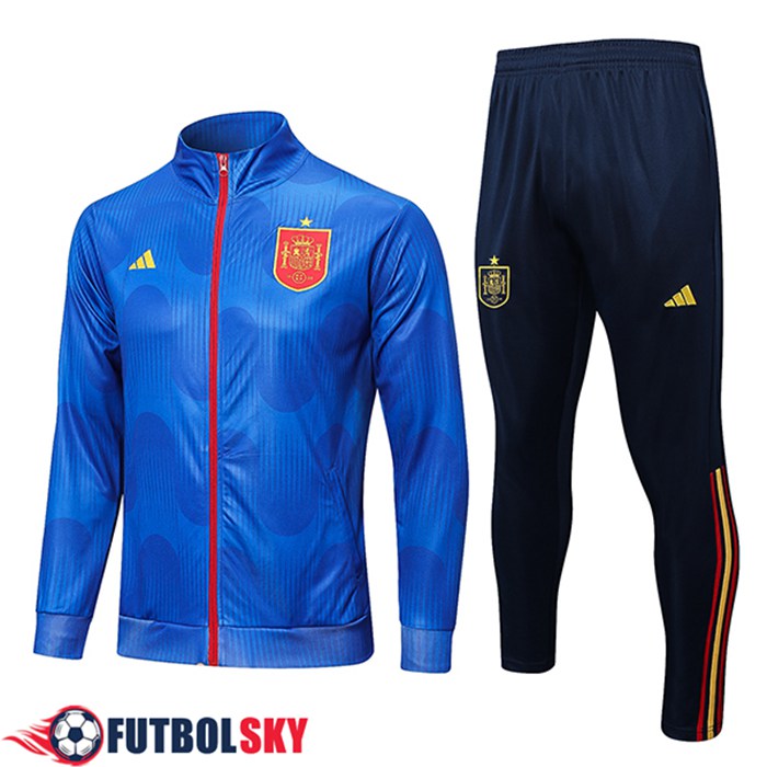 Chandal Equipos De Futbol - Chaqueta España Azul 2022/2023