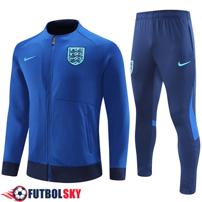 Chandal Equipos De Futbol - Chaqueta Inglaterra Azul 2022/2023