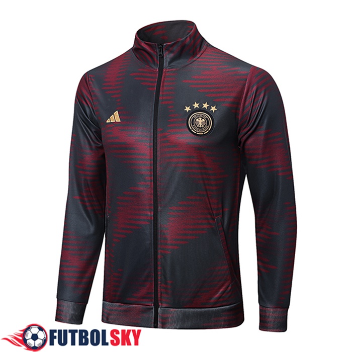 Chaquetas Futbol Alemania Rojo/Negro 2022/2023