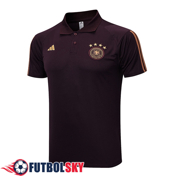 Camiseta Polo Alemania Marrón 2023/2023