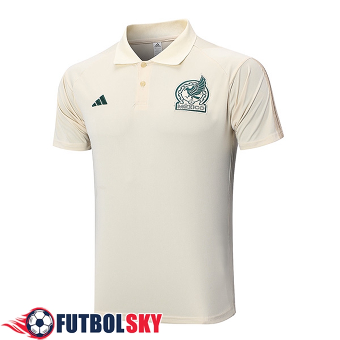 Camiseta Polo México Beige 2023/2023