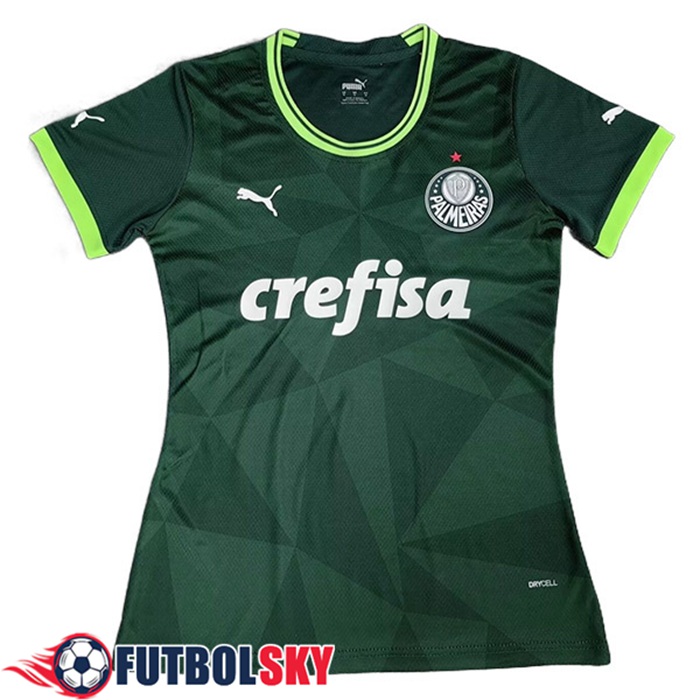 Camisetas De Futbol Palmeiras Mujer Primera 2023/2024