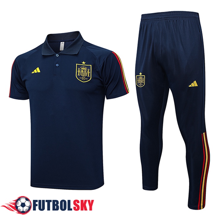 Camiseta Polo España Azul marino 2023/2024