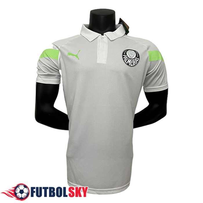 Camiseta Polo Palmeiras Blanco 2023/2024