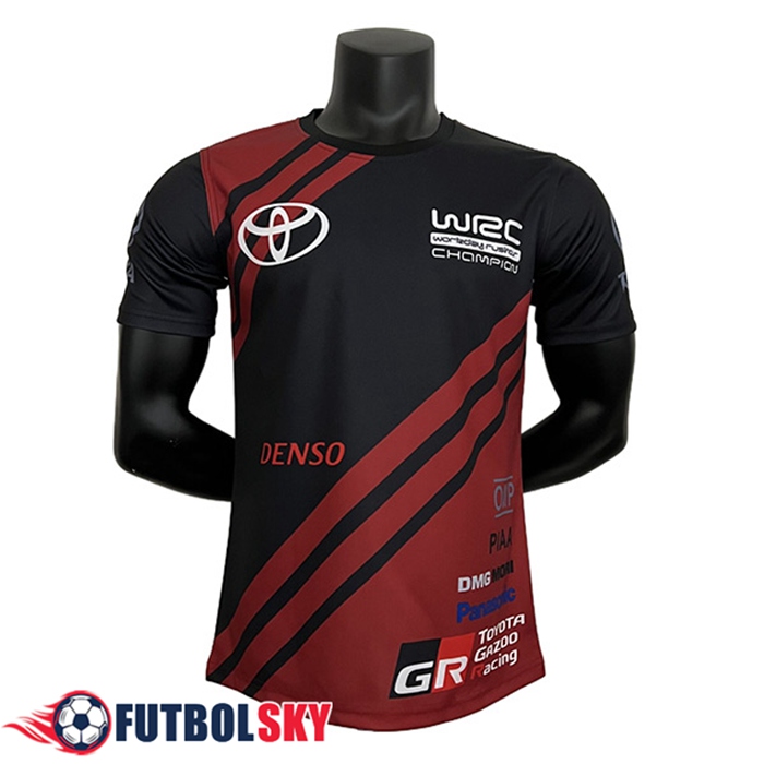 Camiseta de manga corta F1 Toyota Team Rojo/Negro 2023