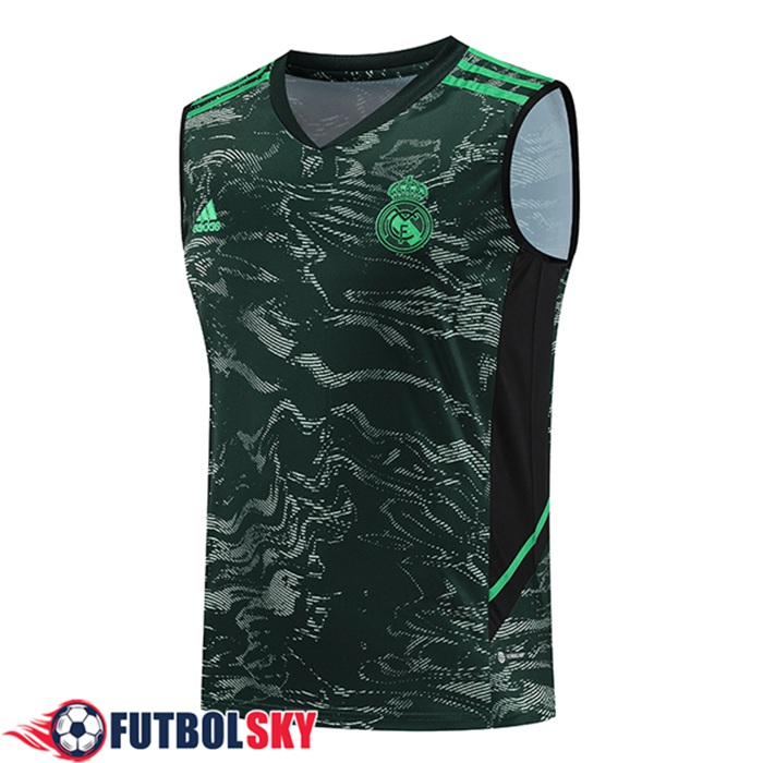 Chalecos De Futbol Real Madrid Verde 2023/2024