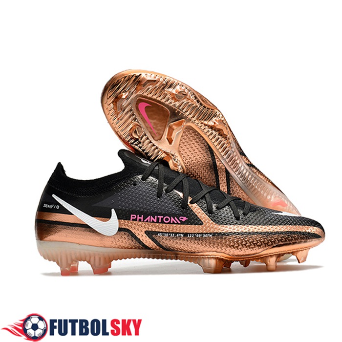 Nike Botas De Fútbol Phantom GT2 Low Gang Elite FG Negro