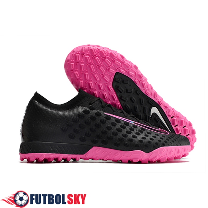 Nike Botas De Fútbol Phantom Ultra Venom TF Negro/Rosa