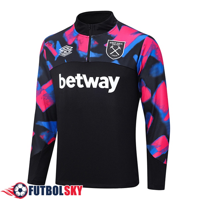 Sudadera De Entrenamiento West Ham Negro 2022/2023