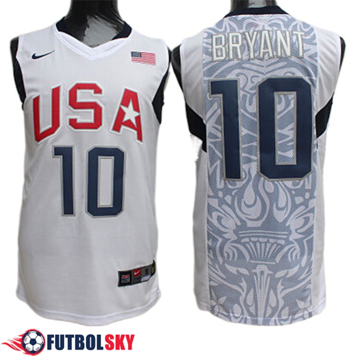 Camisetas USA (BRYANT #10) 2022/23 Blanco