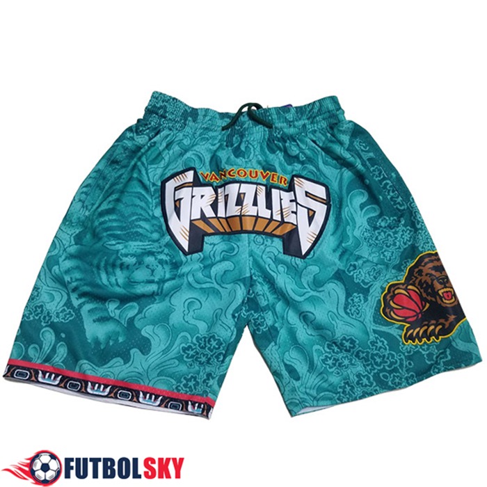 Cortos NBA Memphis Grizzlies Verde Limited Edition