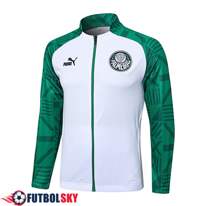 Chaquetas Futbol Palmeiras Blanco/Verde 2023/2024