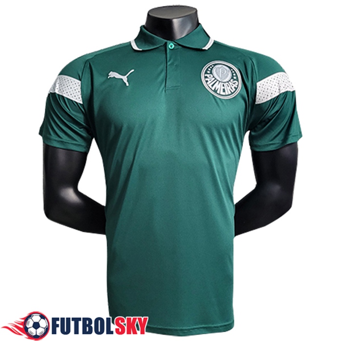 Camiseta Polo Palmeiras Verde 2023/2024 -05