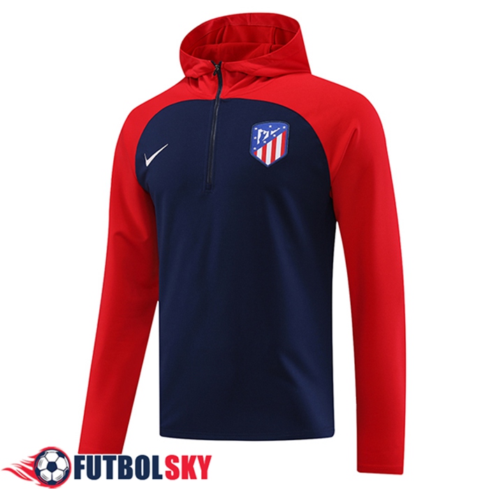 Sudadera De Entrenamiento Capucha Atletico Madrid Azul marino 2023/2024