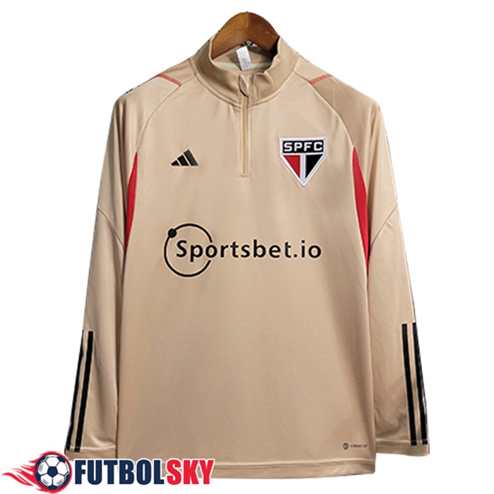 Sudadera De Entrenamiento Sao Paulo FC Marrón 2023/2024