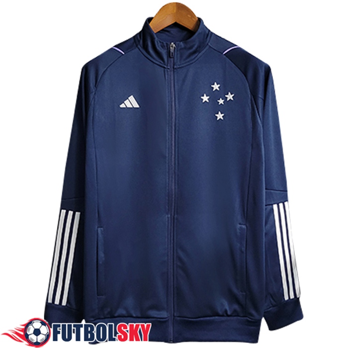 Chaquetas Futbol Cruzeiro EC Azul marino 2023/2024 -02