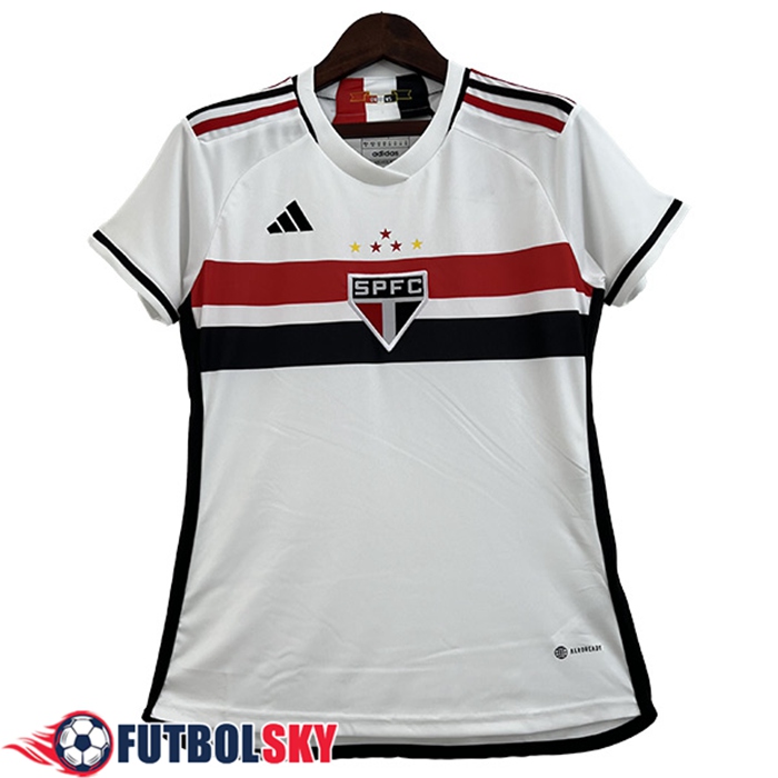 Camisetas De Futbol Sao Paulo FC Mujer Primera 2023/2024
