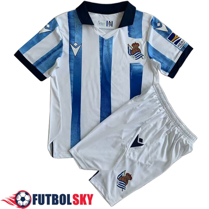 Camisetas De Futbol Real Sociedad Ninos Primera 2023/2024