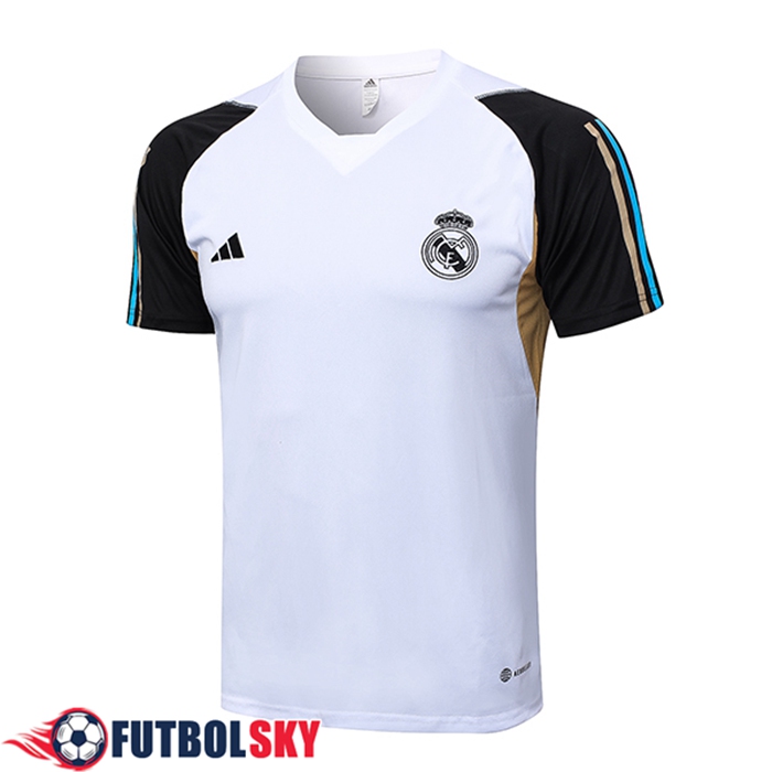 Camiseta Entrenamiento Real Madrid Blanco 2023/2024 -04