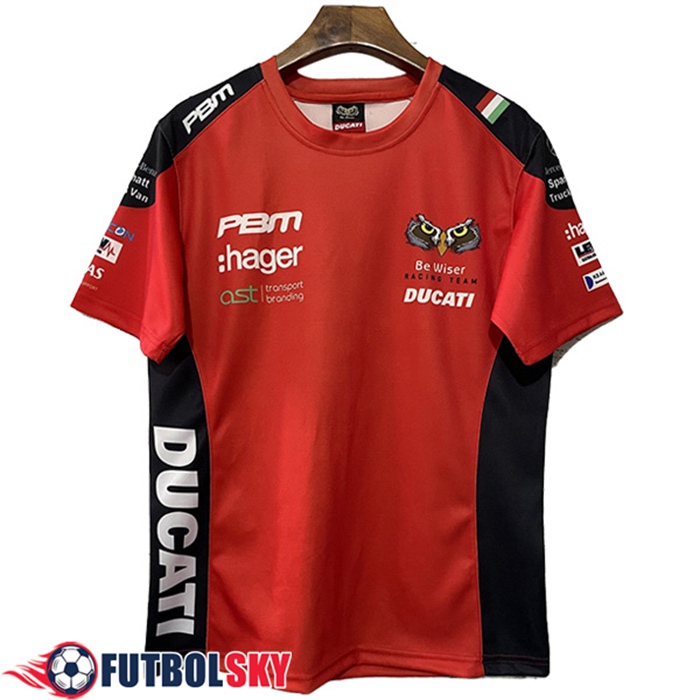 Camiseta de manga corta F1 Ducati Team Rojo 2023