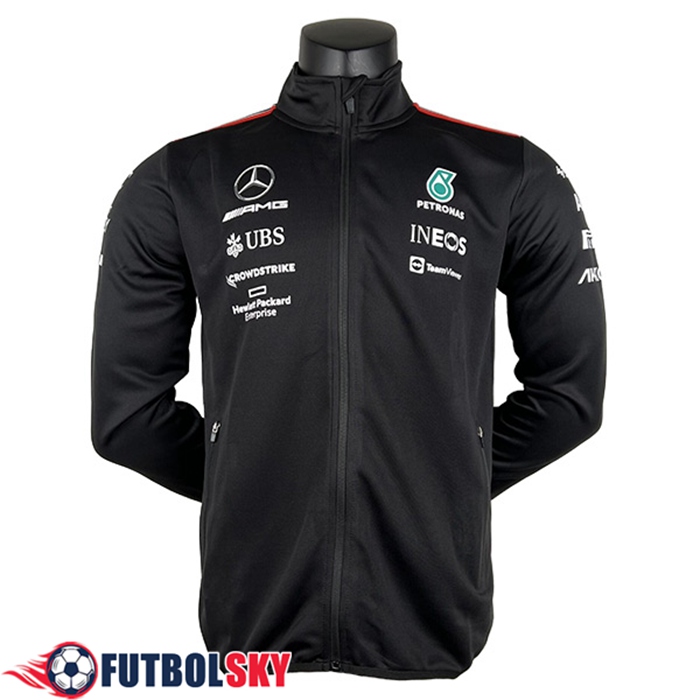 Chaquetas F1 Mercedes Benz Team Negro 2023