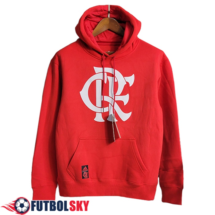 Sudadera De Entrenamiento Capucha Flamenco Rojo 2023/2024