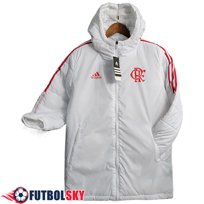 Chaqueta Con Capucha Flamenco Blanco 2023/2024