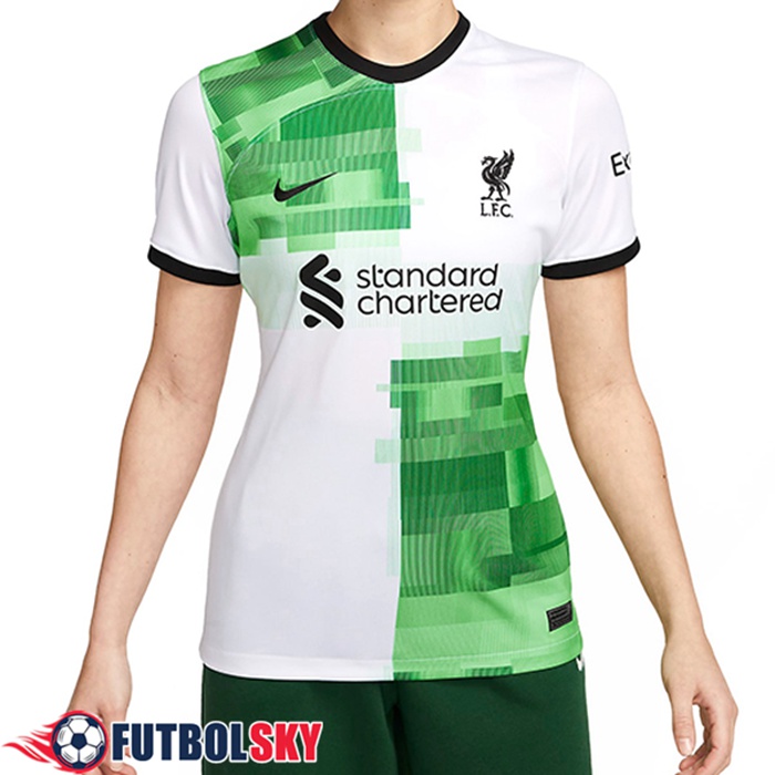 Camisetas De Futbol FC Liverpool Mujer Segunda 2023/2024