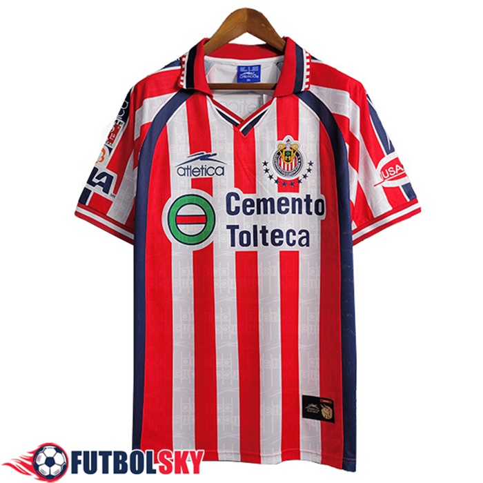 Camisetas De Futbol CD Guadalajara Retro Primera 1999/2000