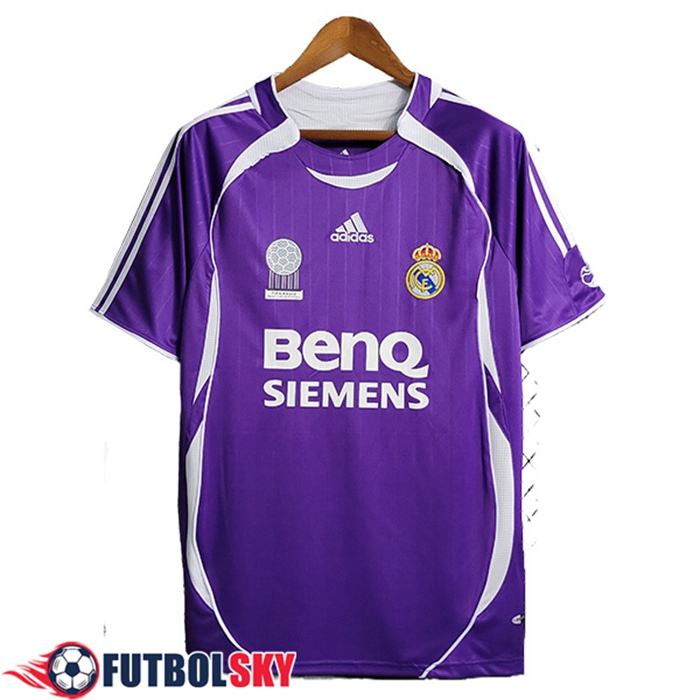 Camisetas De Futbol Real Madrid Retro Tercera 2006/2007
