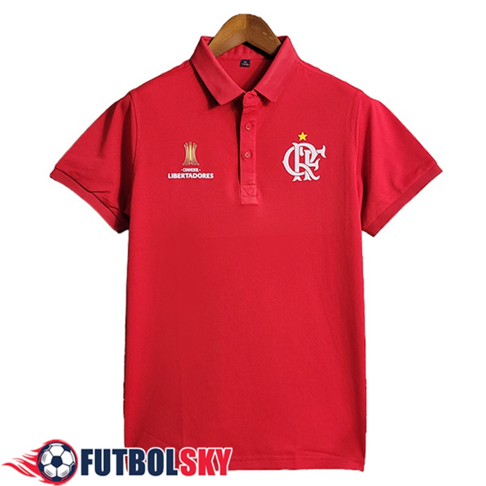 Camiseta Polo Flamengo Rojo 2023/2024 -03