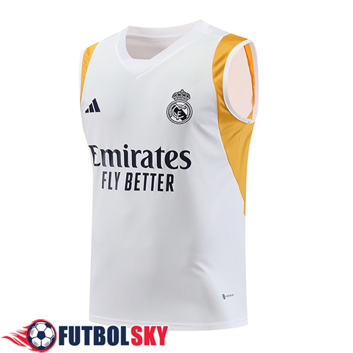 Chalecos De Futbol Real Madrid Blanco 2023/2024 -05