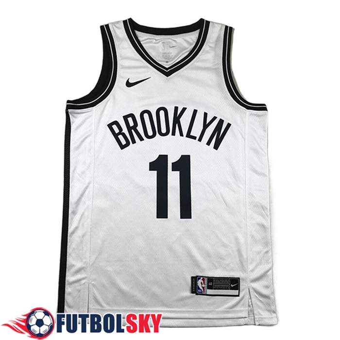 Camisetas Brooklyn Nets (IRVING #11) 2023/24 Blanco