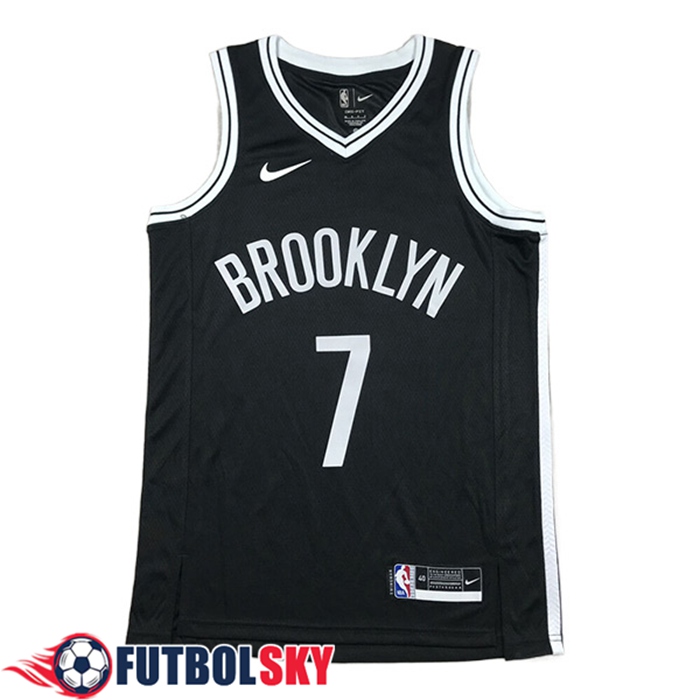 Camisetas Brooklyn Nets (DURANT #7) 2023/24 Negro