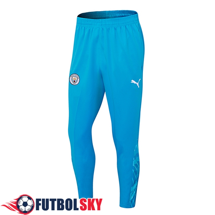 Pantalon Entrenamiento Manchester City Azul 2023/2024
