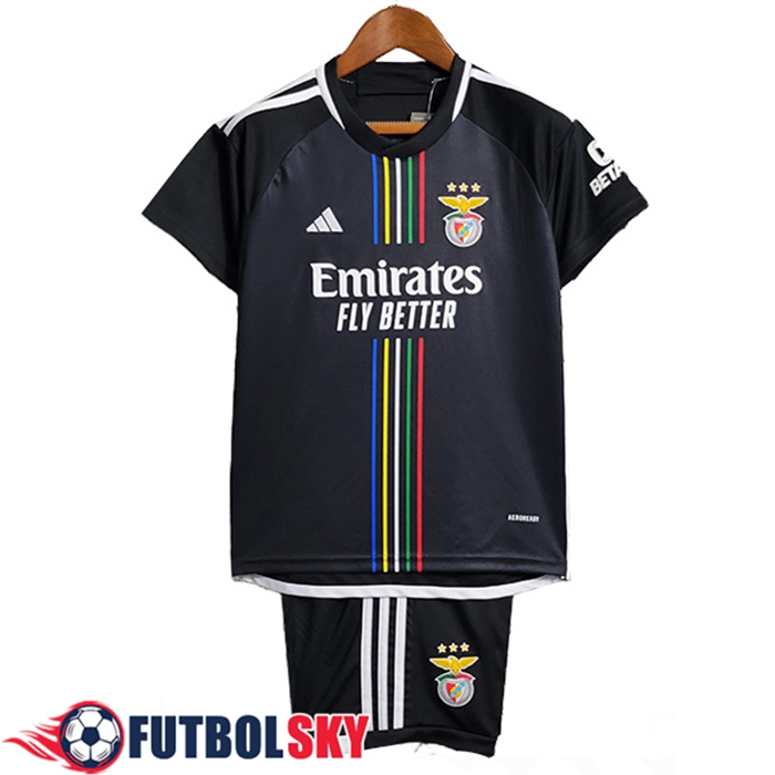 Camisetas De Futbol S.L.Benfica Ninos Segunda 2023/2024