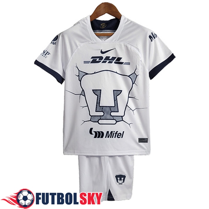 Camisetas De Futbol Pumas UNAM Ninos Primera 2023/2024