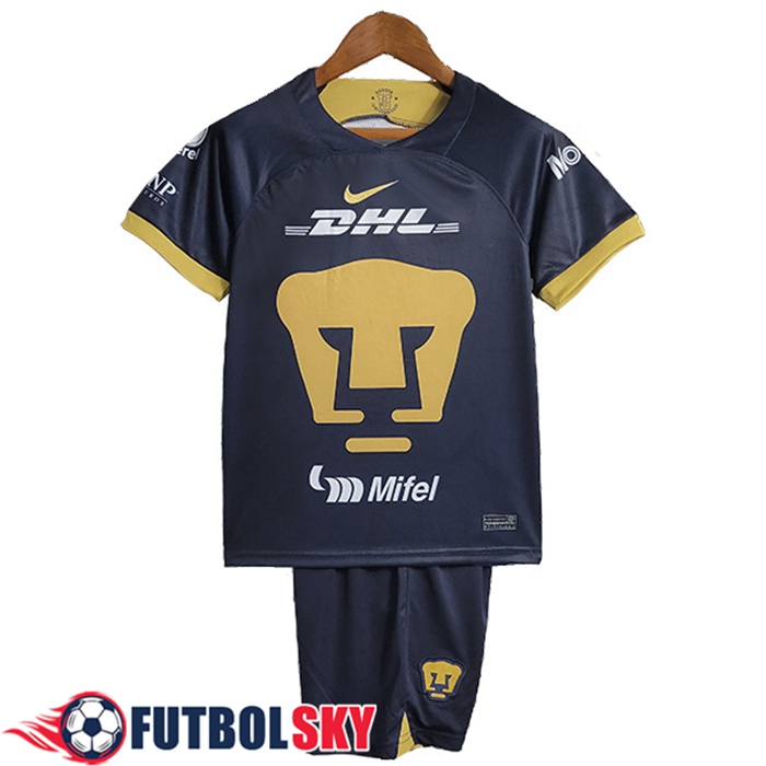 Camisetas De Futbol Pumas UNAM Ninos Segunda 2023/2024