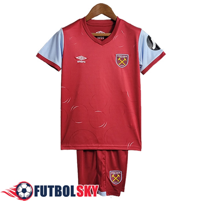 Camisetas De Futbol West Ham Ninos Primera 2023/2024