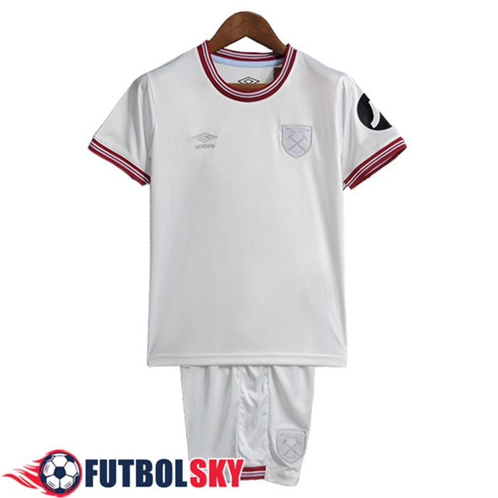 Camisetas De Futbol West Ham Ninos Segunda 2023/2024