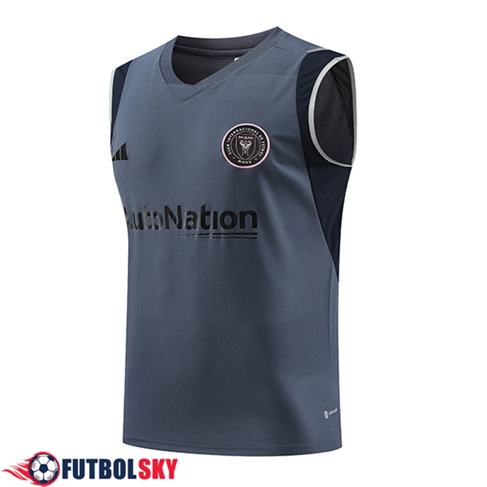 Chalecos De Futbol Inter Miami CF Gris 2023/2024